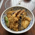 天ぷら　若杉 - 天丼