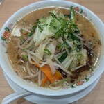 餃子の王将 - 料理写真:焦がしニンニク味噌ラーメン