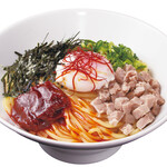 鯛塩そば 灯花 - 辛味噌まぜそば