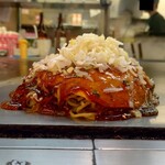 広島鉄板 お好み焼き Re.半田流 - お好み焼き 半田流焼き (税込)1,540円 ※正面から (2026.04.08)
