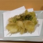 肴屋 - ほくほくゆりねの天ぷら