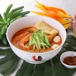 [Recommend] Singapore Laksa [Large size noodles + 100 yen]