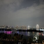 KING OF THE PIRATES - お店の外を出て、デッキに出ますと夜景が綺麗