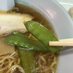 珍々軒 - キヌサヤってウレシイ