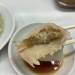 珍々軒 - 餃子半分パクり