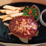 STEAK HOUSE GREAT - 2026/4月。ハンバーグ300g。