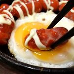 鳥貴族 - 添えられたマヨネーズも、とてもいい脇役