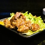 鶏嘉 - 2015.2 砂肝竜田揚げ（480円）