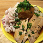 鰮之頭 - 肝盛り