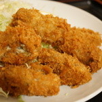 とんぼ - カキフライ定食（1300円）