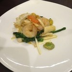 チャイニーズレストラン　凜 - 菜の花と海鮮炒め