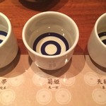 のどぐろ料理と北陸の地酒 せん - ドリンク写真:金沢日本酒飲み比べ
どれも美味しいけど、天狗舞いが好きかな〜