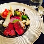 リストランテ・セレナータ - 蝦夷鹿と野菜のグリル
