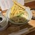 峰のうどん - 料理写真:「名物 博多ごぼう天うどん」900円と「かしわ飯（小）」200円