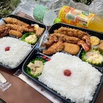 ほかほか弁当 - 大海老弁当A