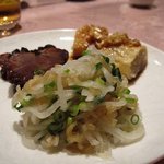 北京遊膳 - 前菜・大根とクラゲの和え物