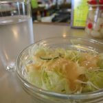 カレーショップキング - いつものミニサラダ