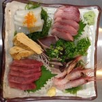 Dining 徳治 - お刺身盛り合わせ