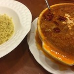 中国食府 双龍居 - 51. 牛肉の四川風煮込み（￥1100）（玉子麺付き）