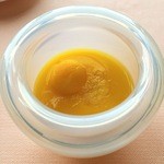 広東料理 センス - 完熟アップルマンゴープリン甘い燕の巣を添えて