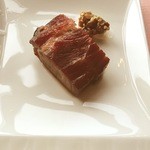 広東料理 センス - プラチナポークの釜焼きチャーシューとローストダックのコンビネーション
      
      これがプラチナポーク