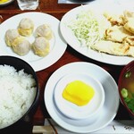 一芳亭 - 豚天定食1200円（2026年4月）