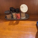 広島流つけ麺 からまる - 卓上