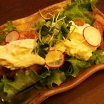 九州の地魚料理 侍 - 純のチキン南蛮、タルタルも手作り味。