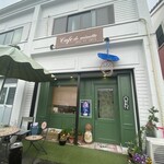 Cafe de minette - 道路から奥まってるから
けっこう見つけにくいと思います