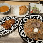 UZBEKISTAN PALACE - ランチメニュー  プロフセット980円税込
