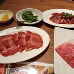 焼肉タンとハラミ まっちゃん - ネギ塩タンとハラミ