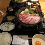 すき焼きと牛まぶし ももしき - 