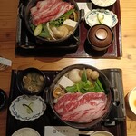 すき焼きと牛まぶし ももしき - 