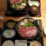 すき焼きと牛まぶし ももしき - 