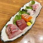 時間無制限 食べ飲み放題 165種 匠 - 市場直送お造り 5点盛り合わせ