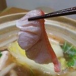 紅鯛魚生海苔涮涮鍋