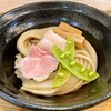えびそば 緋彩 - つけそばの麺顔