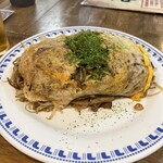ひろしま丸かじり 中ちゃん - ✅ウニクレソン(ハーフ)¥1.500
✅ユッケ風ステーキ(ハーフ)¥1.600
✅焼きそば¥1.000
　※後会計〜キャッシュレス決済可能