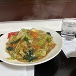 中華料理 千日前 - あんかけ焼きそば（1100円）