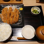 とんかつ和幸 - 料理写真:W和幸御飯