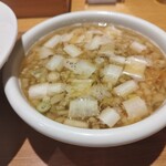 二階堂 - 醤油つけそば