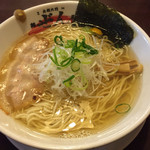 麺屋 ぜん - 煮干し塩らーめん730円(2015.02)