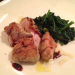 osteria quinto - 15/02 胸腺肉のソテー