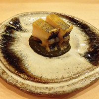 鮨 よし田 - つまみの一品、鮑