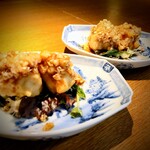 Chinese Dining 杏花楼 - 【特選コース】より/白子のサテ油淋ソース