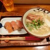 大東そば - 大東寿司3貫￥390と大東そば￥850