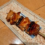 四ッ谷 今井屋本店 - ねぎま(もも+むね+もも)