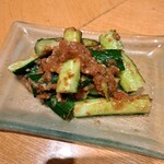 四ッ谷 今井屋本店 - たたき胡瓜の梅塩麹和え