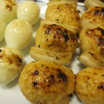 ほり - 絶品ふわふわつくね、うずら玉子