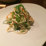 香山 - 前菜の押し豆腐❤︎